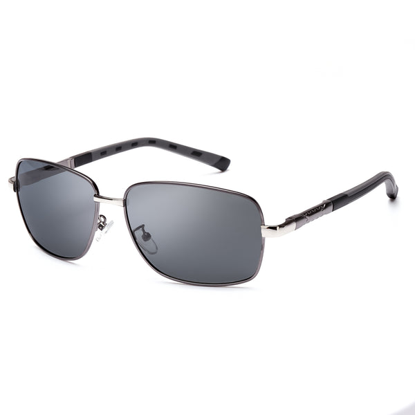 FIMILU Men Polarized Sunglasses, Oversized 100% UVA UVB Protection