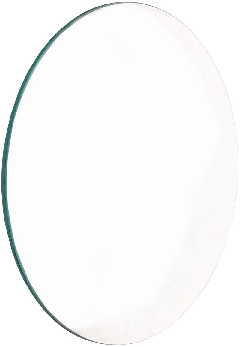 Myiaur Double Convex Lens, Spherical, Optically Worked Glass Lens - Ground Edges, Polished