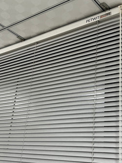 PETWIT Indoor window blinds being shades