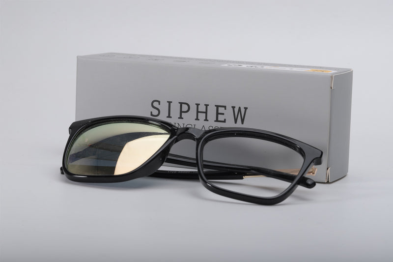 SIPHEW Eyeglass Frames Frames for Spectacles and Pince-Nez Spectacle Frames
