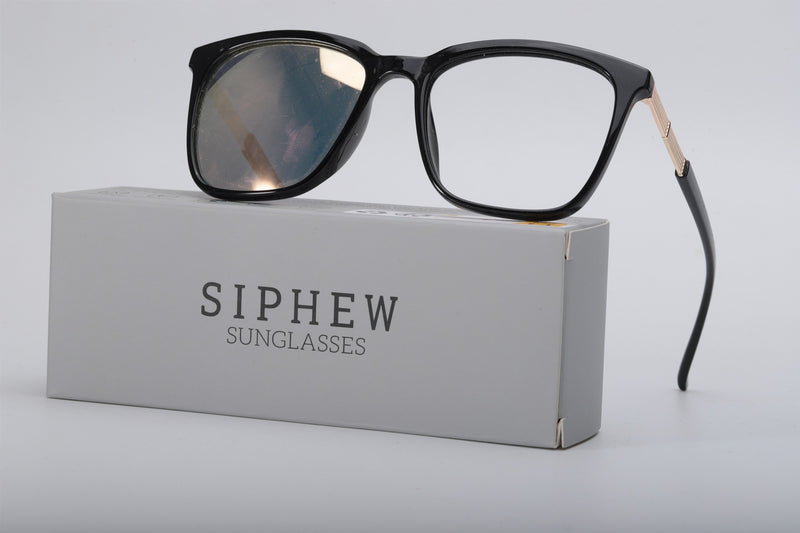 SIPHEW Eyeglass Frames Frames for Spectacles and Pince-Nez Spectacle Frames