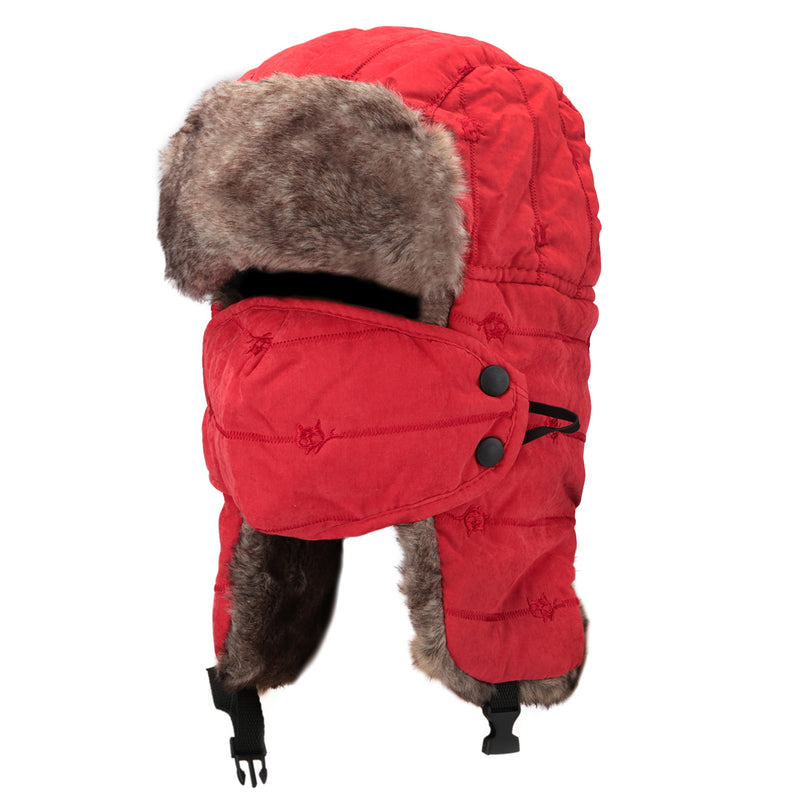 FIMILU Winter Ear Flaps Bomber Hats and Windproof Mask for Men/Women